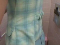 Asian bares off tits and cunt forth obtain orgasm insusceptible to powder-room cam
